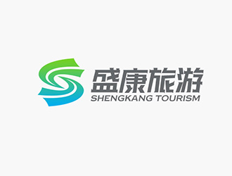 吳曉偉的盛康旅游服務(wù)有限公司logo設(shè)計(jì)