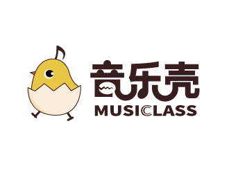 張俊的音樂殼在線音樂教育logologo設計