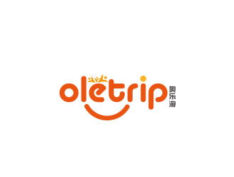 朱紅娟的奧樂游 oletriplogo設(shè)計