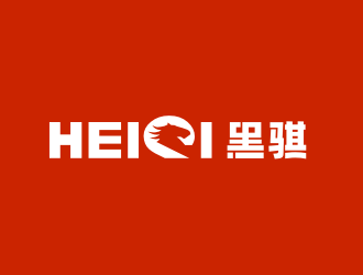 姜彥海的heiqi黑騏logo設計