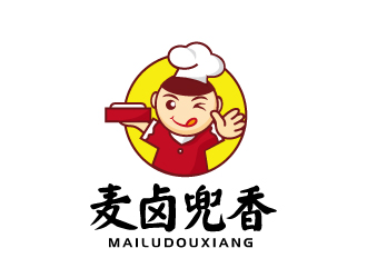 張俊的麥鹵兜香食品logo設(shè)計(jì)