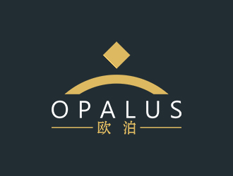 鄭錦尚的Opalus歐泊logo設(shè)計(jì)