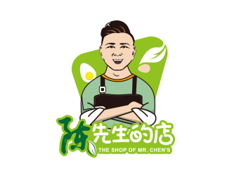 黃安悅的陳先生的店logo設(shè)計(jì)