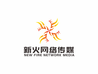 湯儒娟的廣州新火網(wǎng)絡傳媒有限公司logo設計