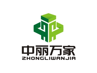 曾翼的中麗萬家logo設計