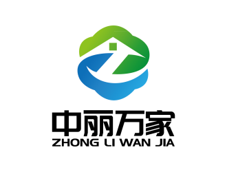 安冬的中麗萬家logo設計