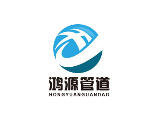 朱紅娟的上海鴻源管道維修檢測工程有限公司logo設計