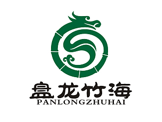 李杰的盤(pán)龍竹海logo設(shè)計(jì)