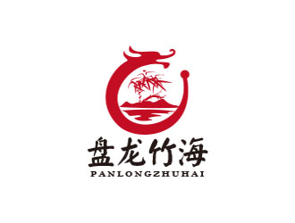 朱紅娟的盤(pán)龍竹海logo設(shè)計(jì)