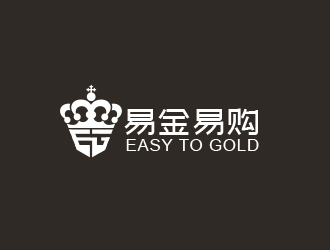 黃安悅的易金易購logo設計