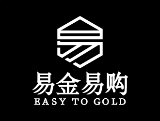 張俊的易金易購logo設計