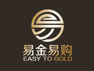 余亮亮的易金易購logo設計