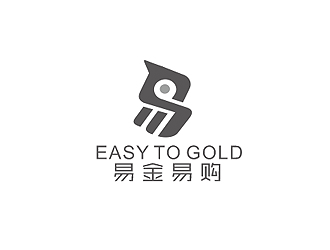 盛銘的易金易購logo設計