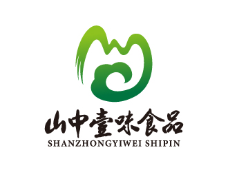 葉美寶的池州市山中壹味食品貿(mào)易有限公司logo設(shè)計