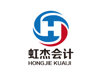 黃安悅的虹杰會(huì)計(jì)logo設(shè)計(jì)