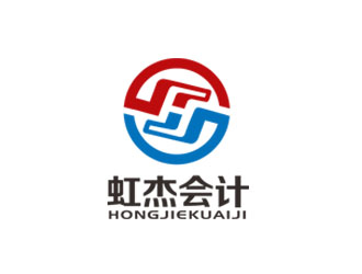 郭慶忠的虹杰會(huì)計(jì)logo設(shè)計(jì)