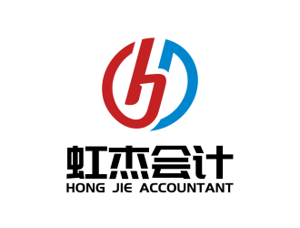 安冬的虹杰會(huì)計(jì)logo設(shè)計(jì)