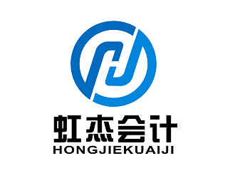 李杰的虹杰會(huì)計(jì)logo設(shè)計(jì)