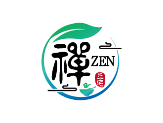 禪ZEN中國(guó)文化logo設(shè)計(jì)logo設(shè)計(jì)