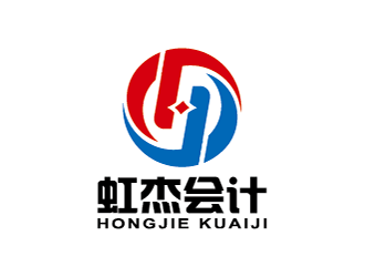 王濤的虹杰會(huì)計(jì)logo設(shè)計(jì)