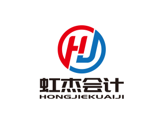 孫金澤的虹杰會(huì)計(jì)logo設(shè)計(jì)