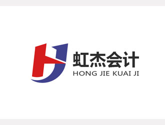 鄒小考的虹杰會(huì)計(jì)logo設(shè)計(jì)