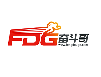 勞志飛的FDG奮斗哥logo設(shè)計