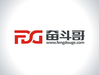 鄭國麟的FDG奮斗哥logo設(shè)計