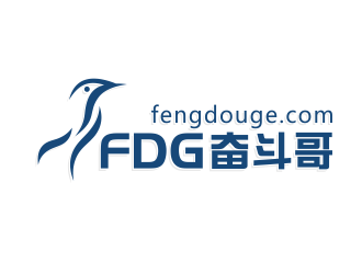 張偉的FDG奮斗哥logo設(shè)計