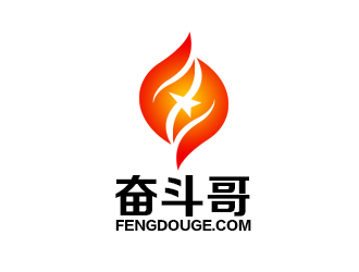 余亮亮的FDG奮斗哥logo設(shè)計(jì)