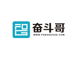 朱紅娟的FDG奮斗哥logo設(shè)計