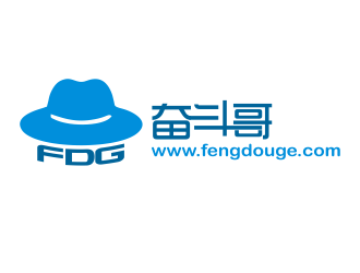 黃俊的FDG奮斗哥logo設(shè)計