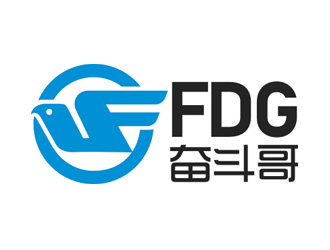 趙鵬的FDG奮斗哥logo設(shè)計