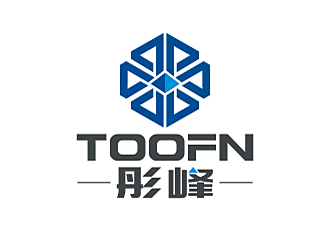 勞志飛的TOOFN彤峰logo設(shè)計