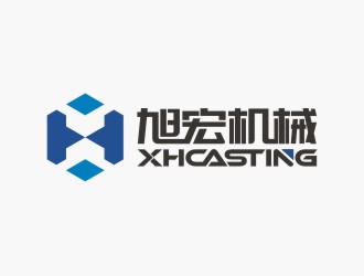 陳國偉的旭宏機械制造logo設計