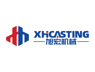 林思源的旭宏機械制造logo設計