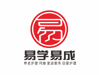 張偉的易學(xué)易成logo設(shè)計(jì)