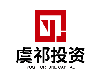 張俊的上海虞祁投資管理有限公司logo設(shè)計