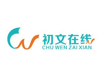 何嘉星的初文在線logo設計