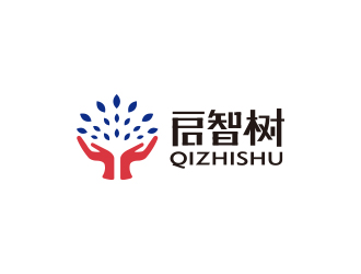 高明奇的啟智樹logo設計