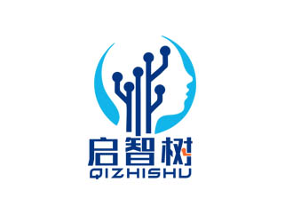 郭慶忠的啟智樹logo設(shè)計