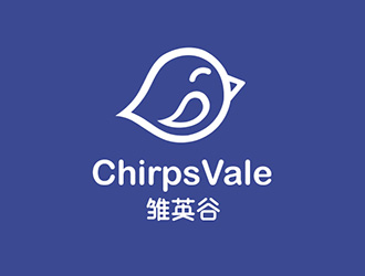 吳曉偉的雛英谷/ChirpsVale英語教育logo設(shè)計logo設(shè)計