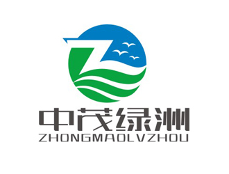 趙鵬的中茂綠洲logo設(shè)計