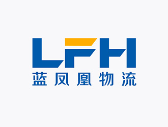 吳曉偉的藍(lán)鳳凰物流logo設(shè)計(jì)