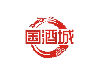 曾翼的國酒城logo設(shè)計