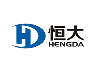 周都響的恒大健康品牌圓形logologo設計