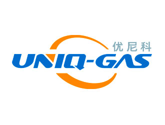 鐘炬的UNIQ-GAS/廣東優(yōu)尼科氣體技術有限公司logo設計