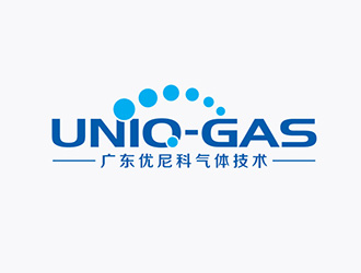 吳曉偉的UNIQ-GAS/廣東優(yōu)尼科氣體技術有限公司logo設計