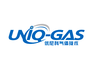 李杰的UNIQ-GAS/廣東優(yōu)尼科氣體技術(shù)有限公司logo設(shè)計(jì)