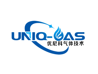 余亮亮的UNIQ-GAS/廣東優(yōu)尼科氣體技術有限公司logo設計